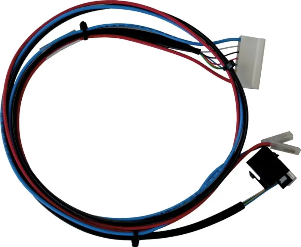 Anschlusskabel mit mehreren Leitungen und Steckern, geeignet für den Gebrauch mit Wolf Geräten. Das Kabel weist farblich codierte Drähte für einfache Installation auf.